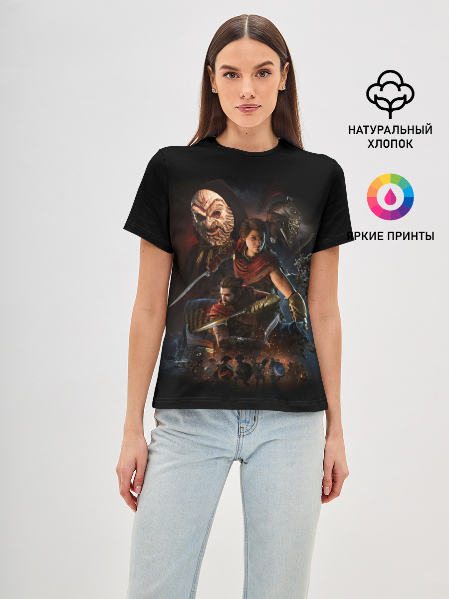 ASSASSINS CREED — Женская базовая футболка