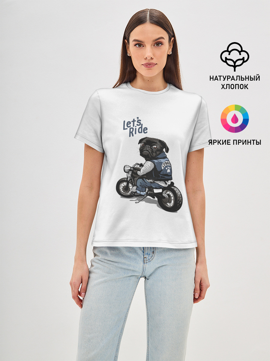 Pug Rider | Байкер Мопс