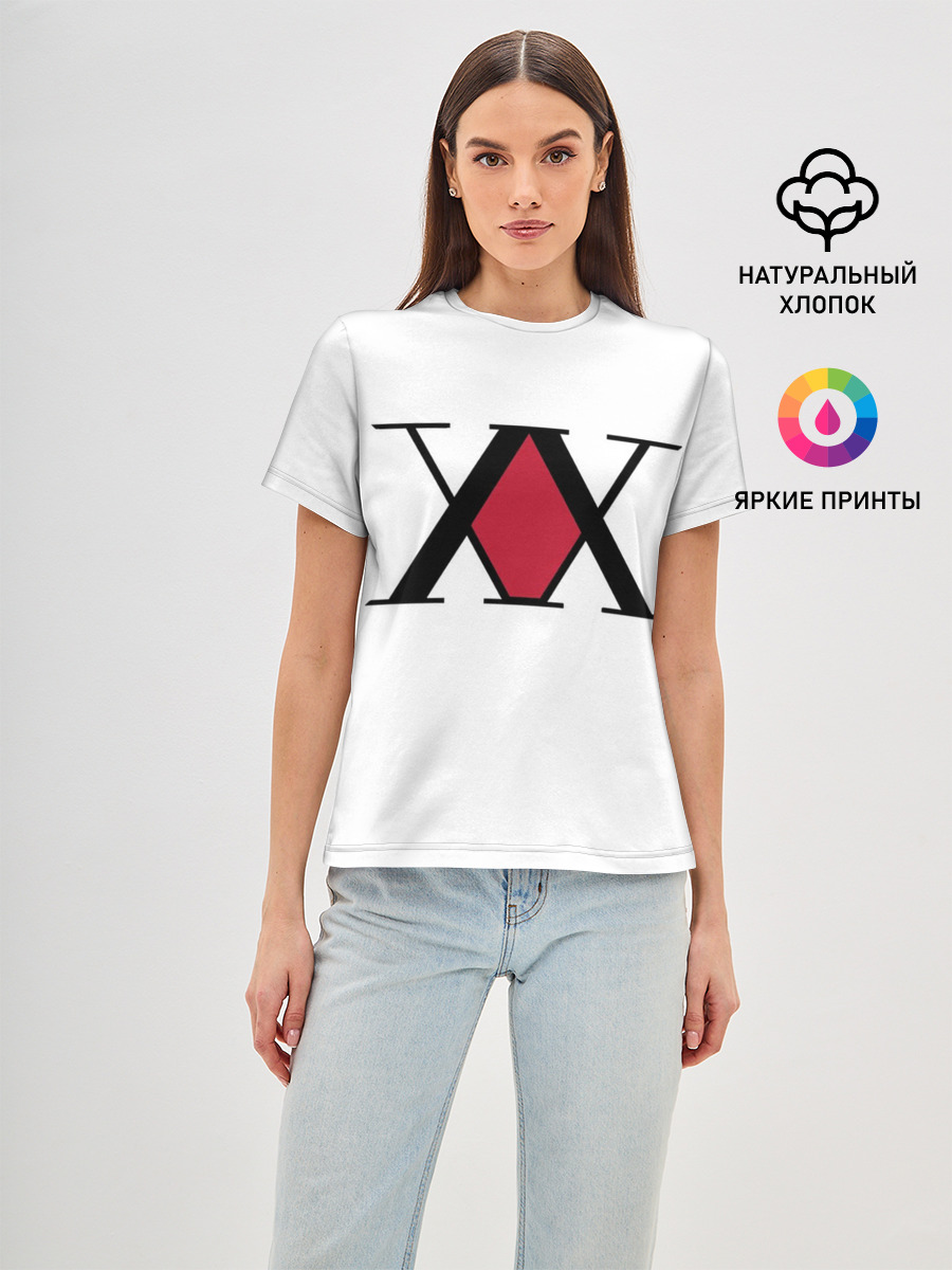 XX посередине красное на белом