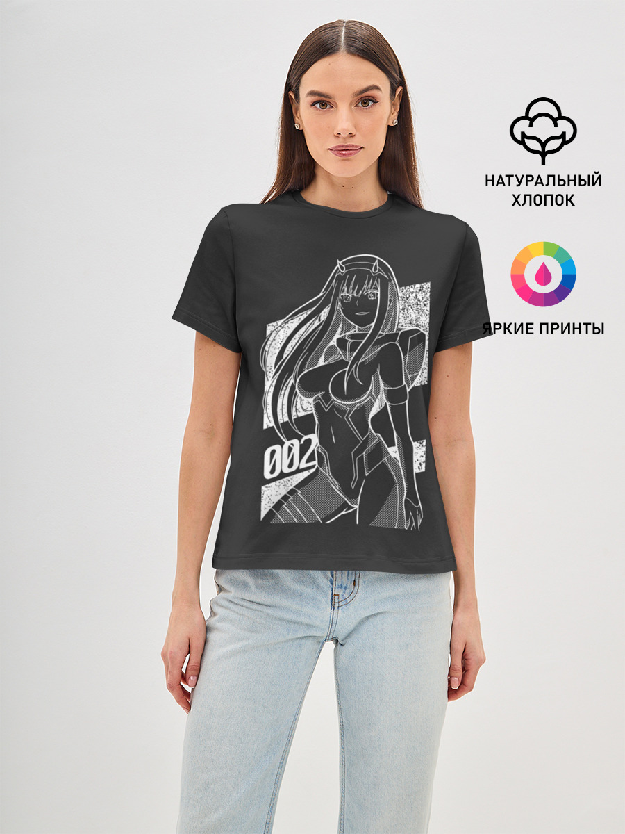 Zero Two Negative — Женская базовая футболка