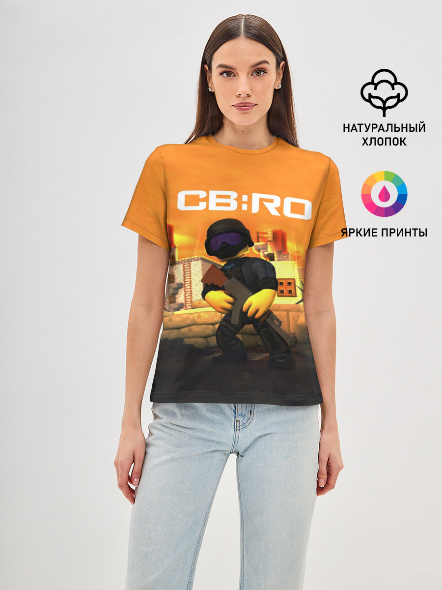 COUNTER BLOX — Женская базовая футболка
