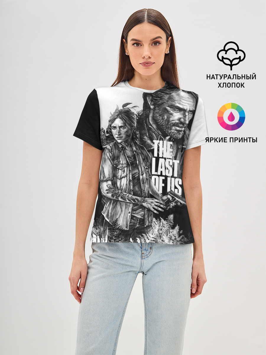 THE LAST OF US ЧЁРНО БЕЛЫЙ