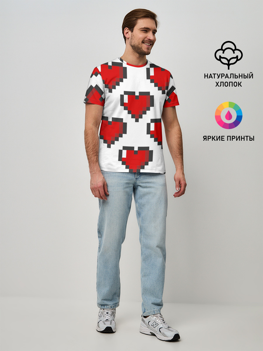 Пиксельные сердечки