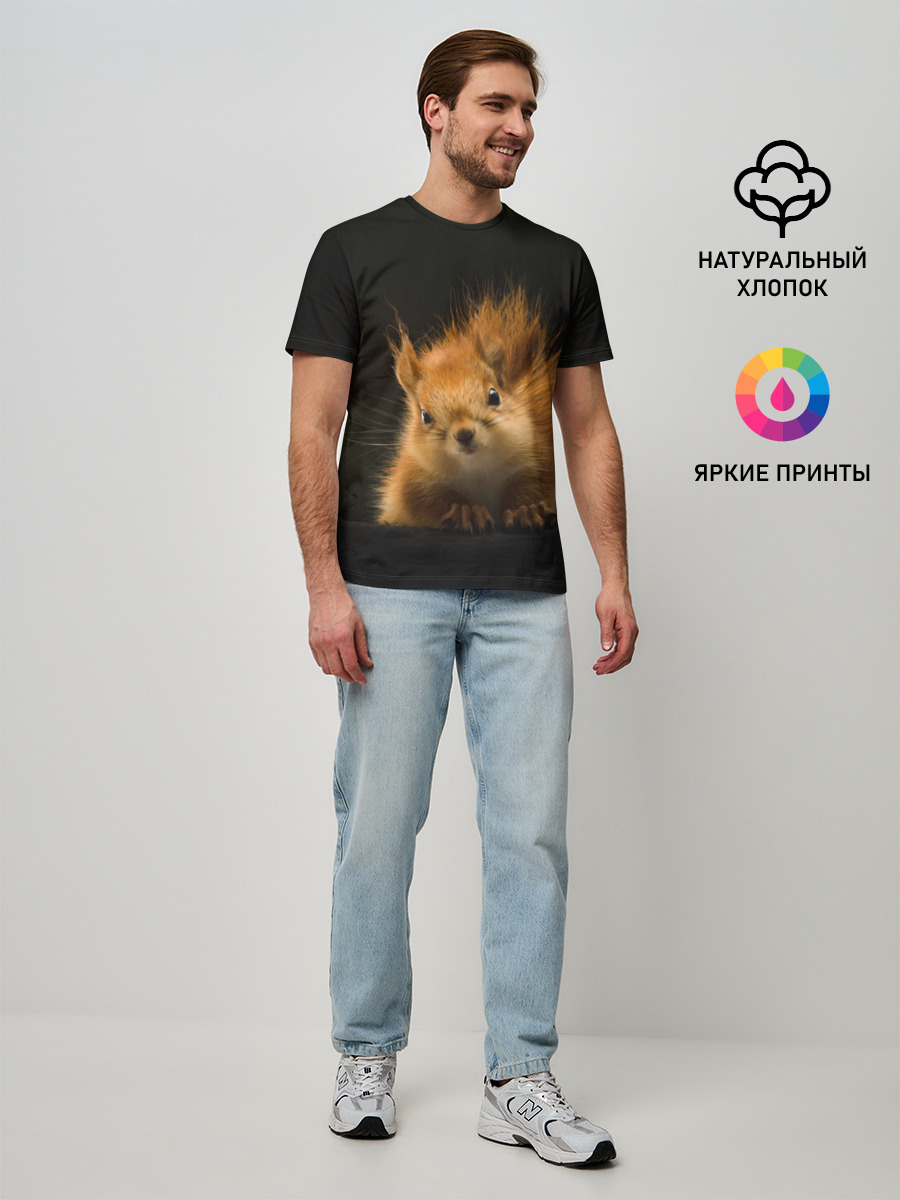 Мужская базовая футболка