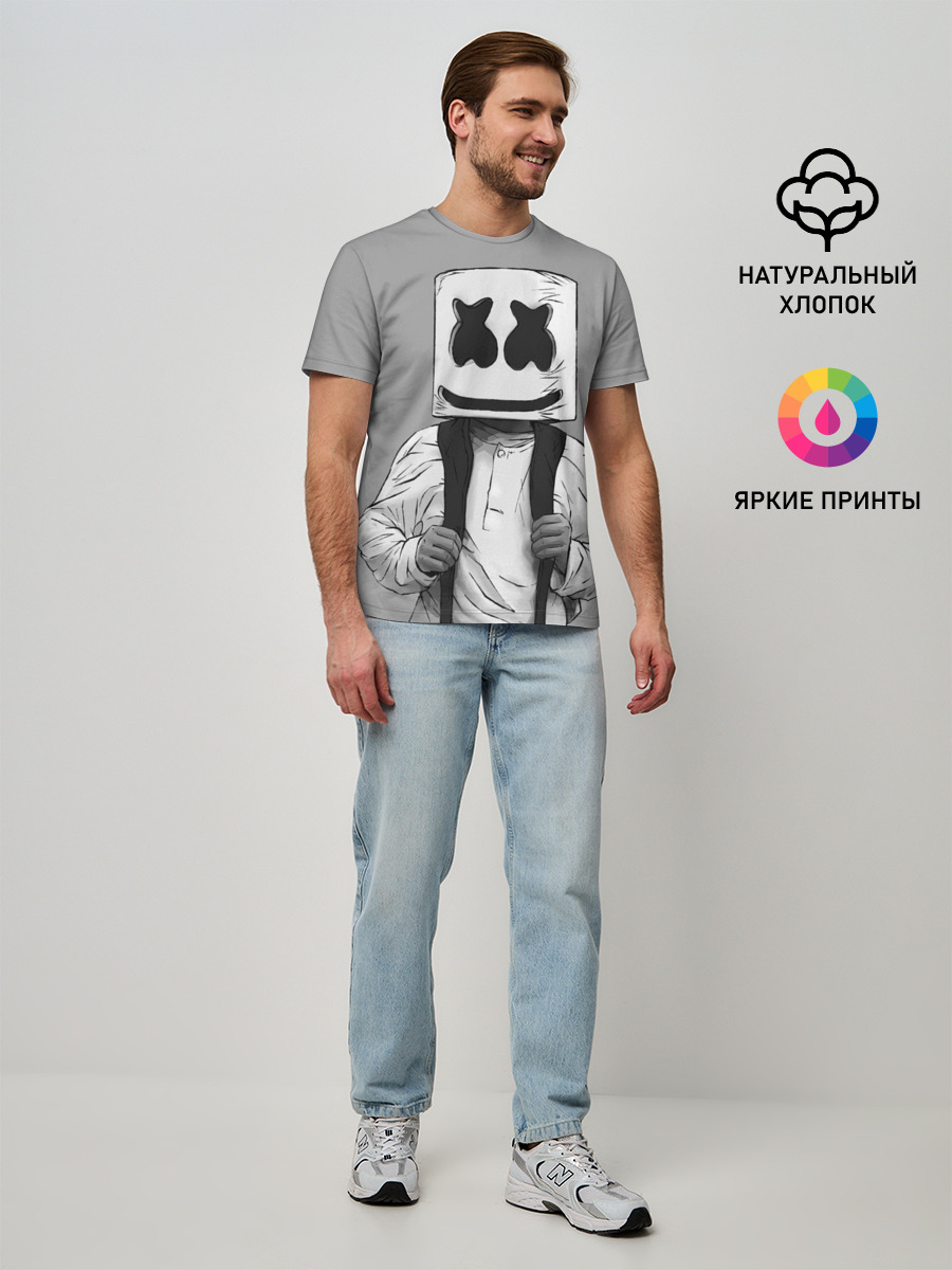 Мужская базовая футболка