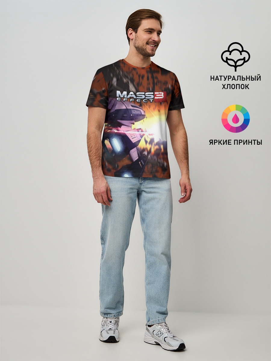 Мужская базовая футболка
