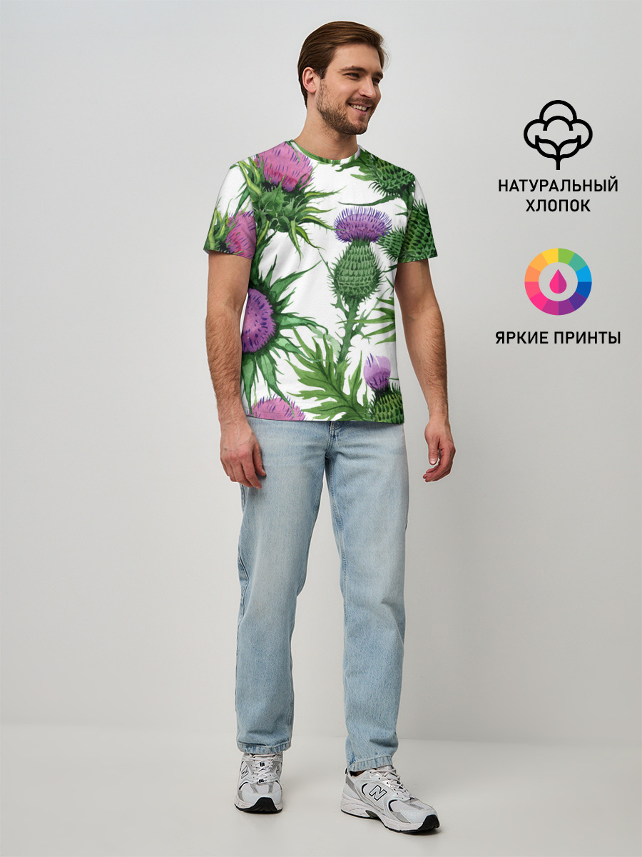 Цветок репейника