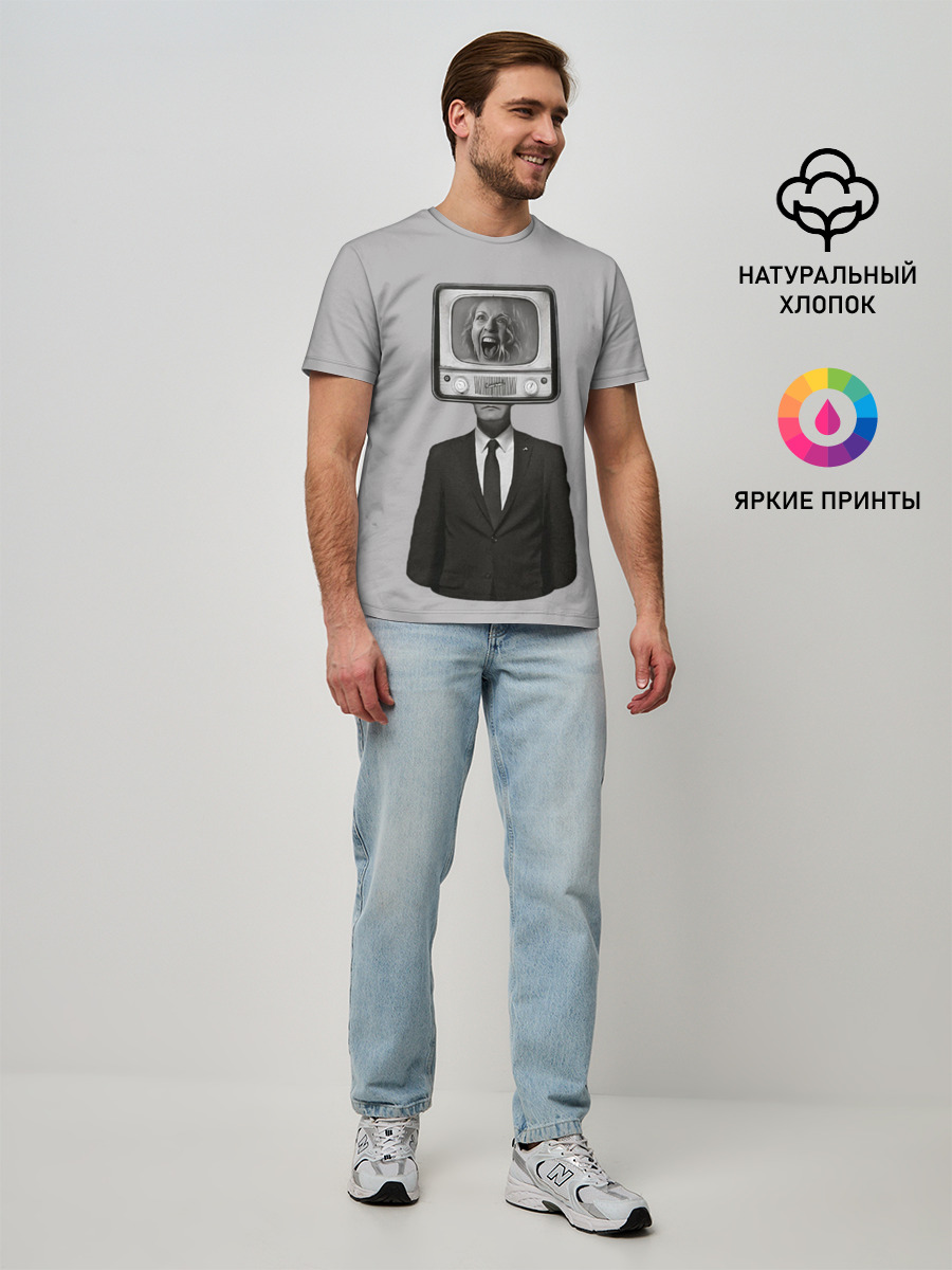 Мужская базовая футболка