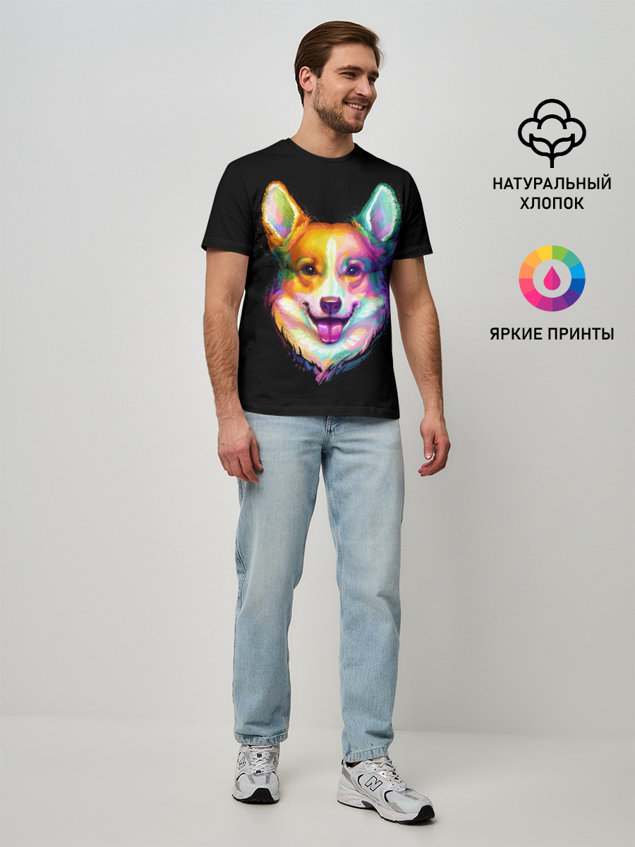 Мужская базовая футболка