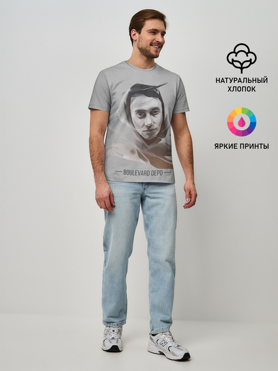 Мужская базовая футболка