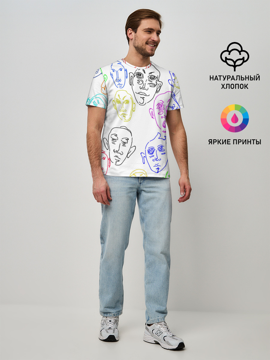 Мужская базовая футболка