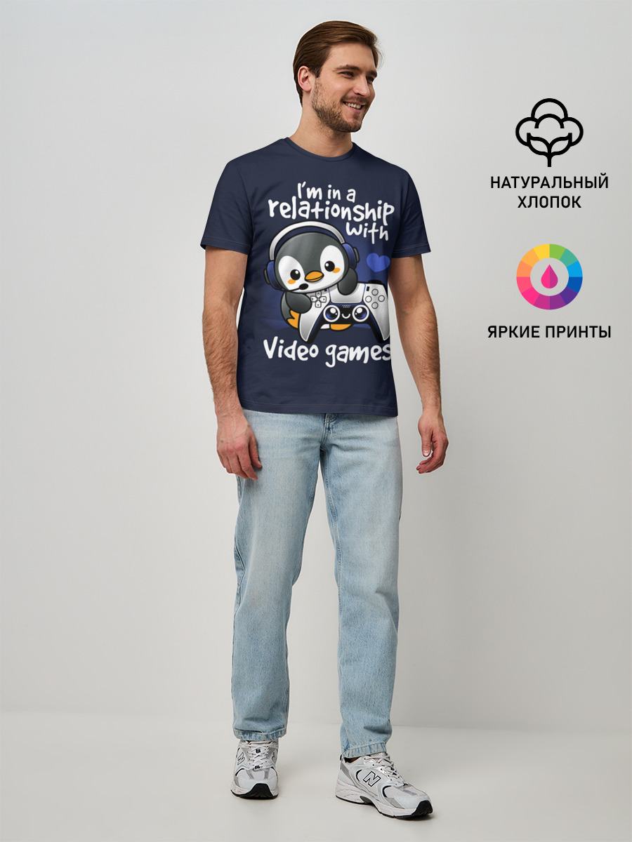 Мужская базовая футболка