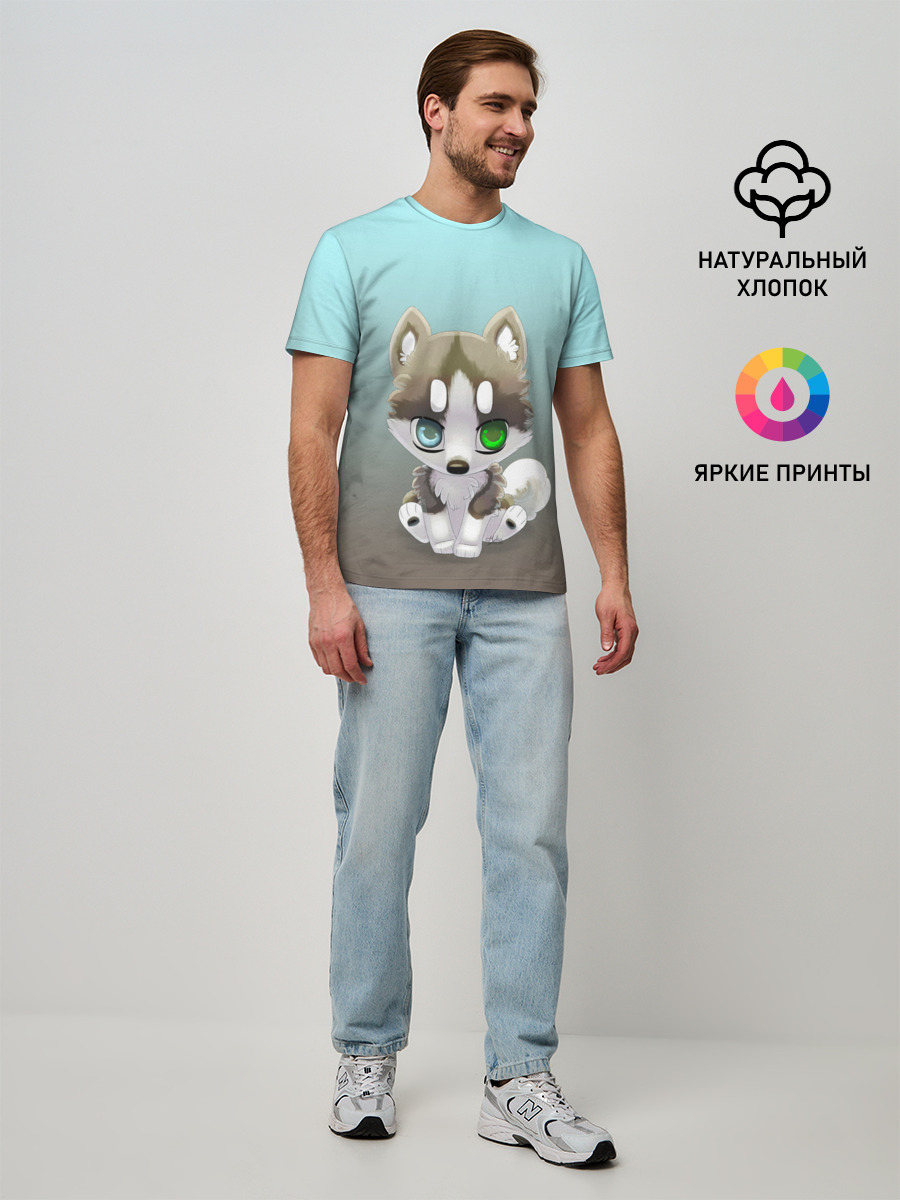 Мужская базовая футболка