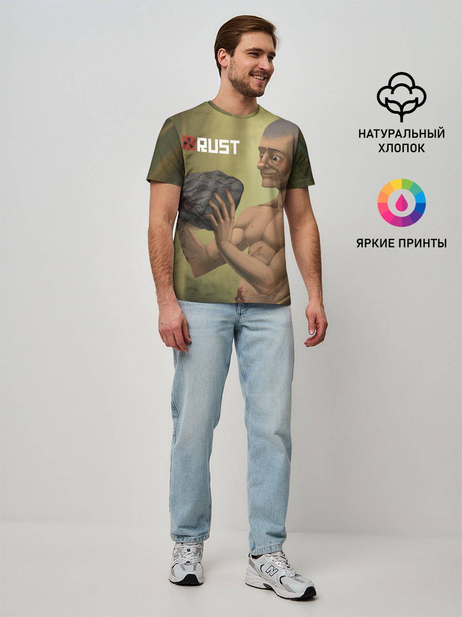 Мужская базовая футболка