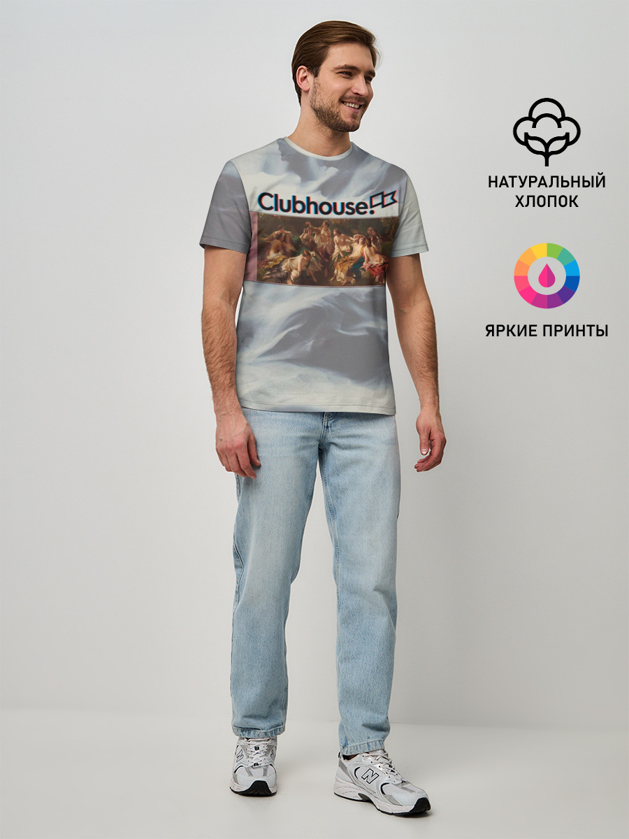 Мужская базовая футболка