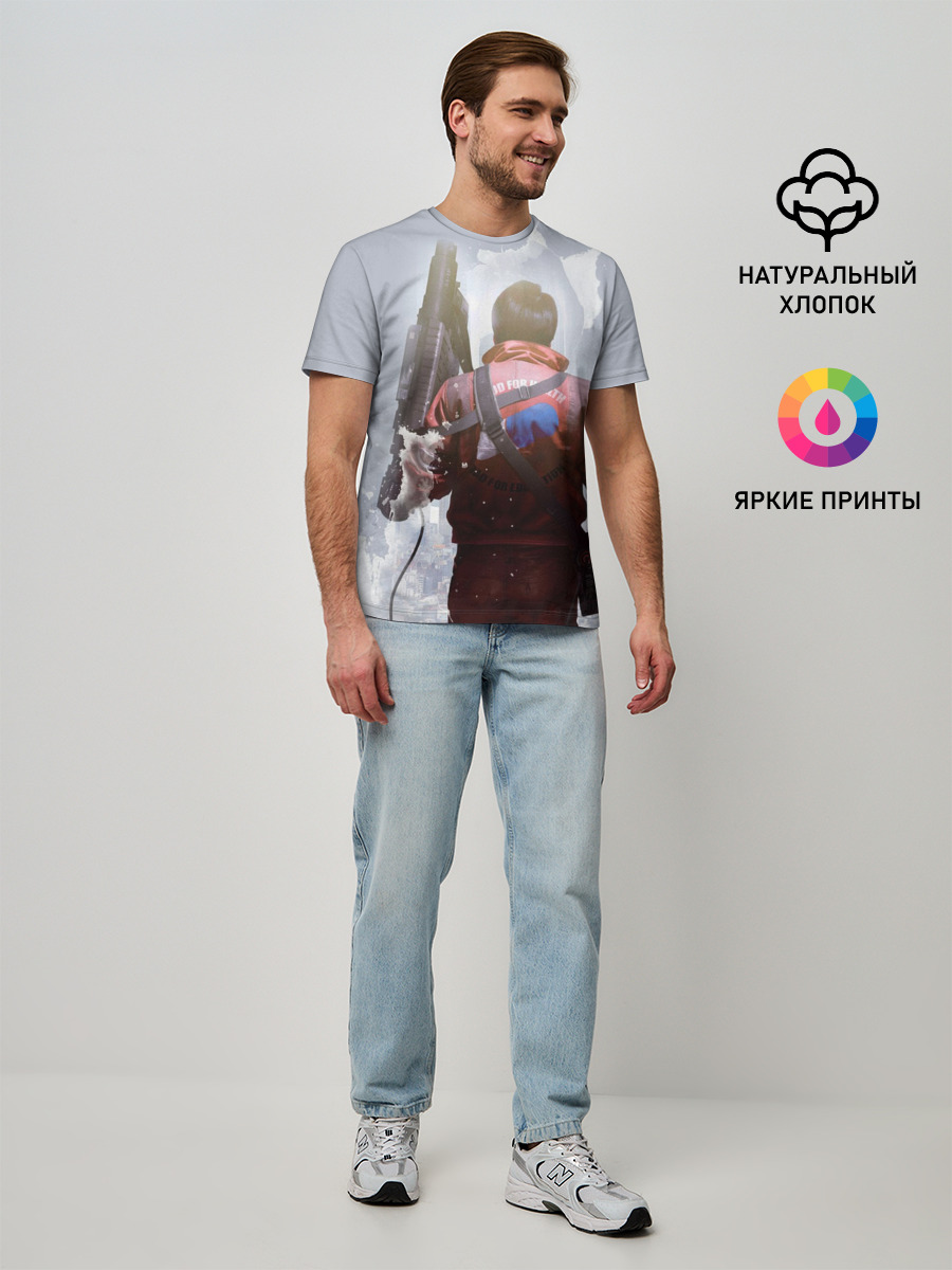 Мужская базовая футболка