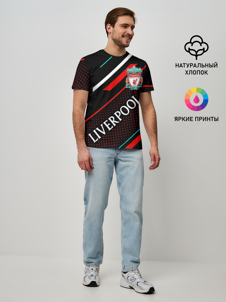 LIVERPOOL / ЛИВЕРПУЛЬ / СПОРТ — Мужская базовая футболка