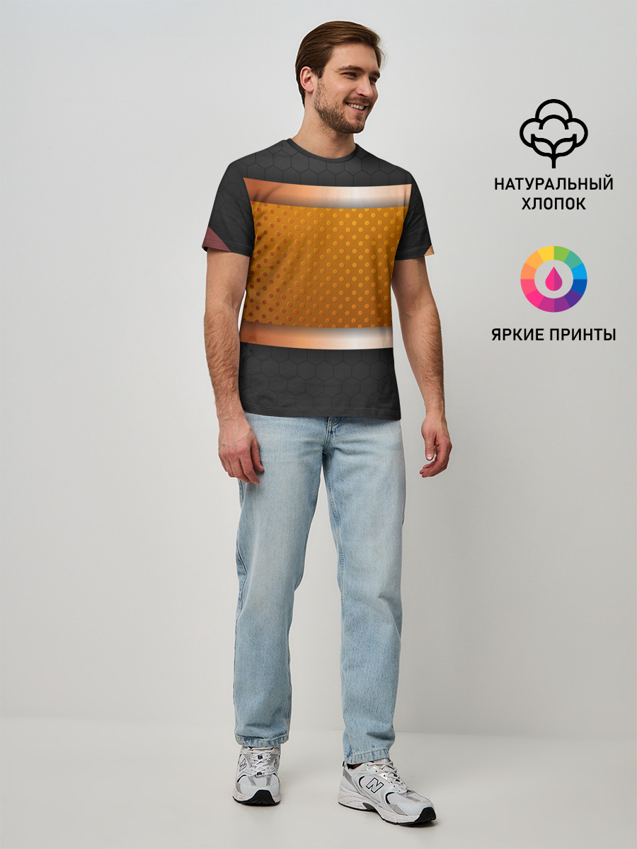 3d gold / black