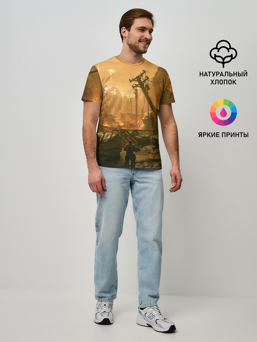 Мужская базовая футболка
