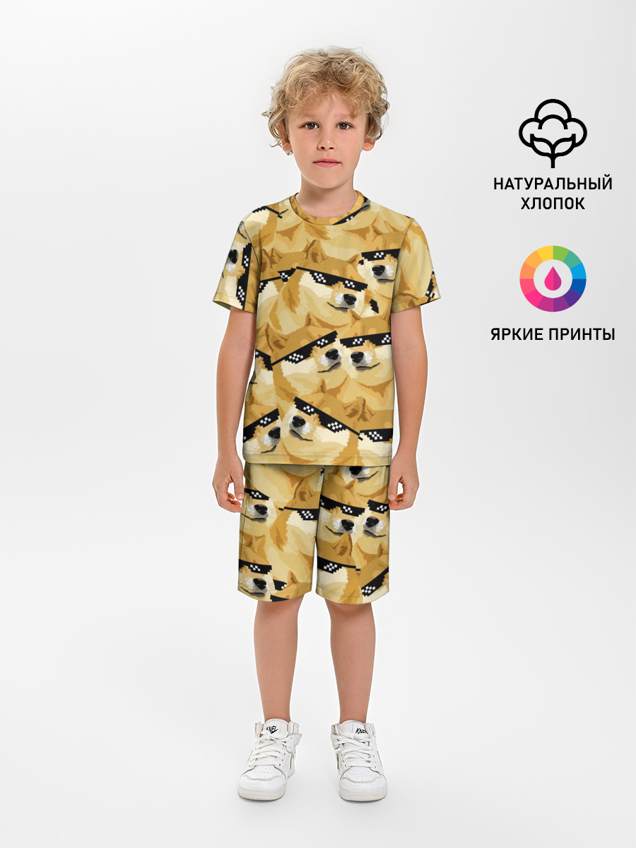Doge мем в deal with it очках