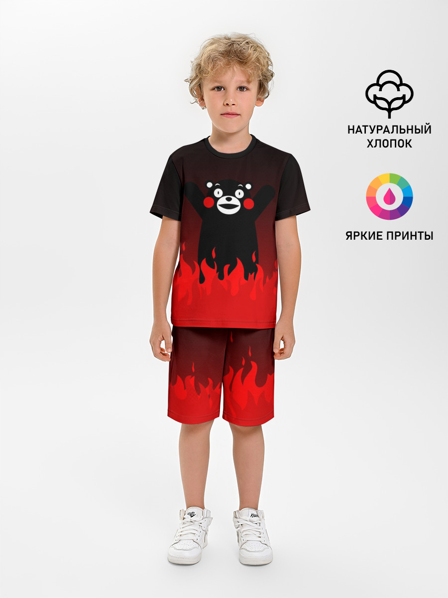 Kumamon горит