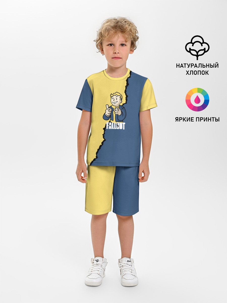 Fallout logo boy