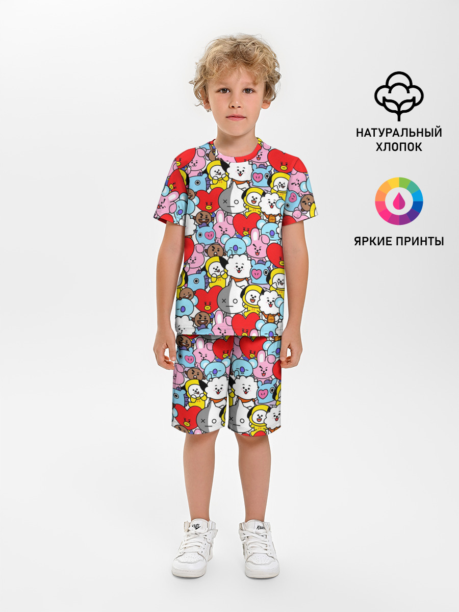 BT21 / BTS — Детская пижама с шортами