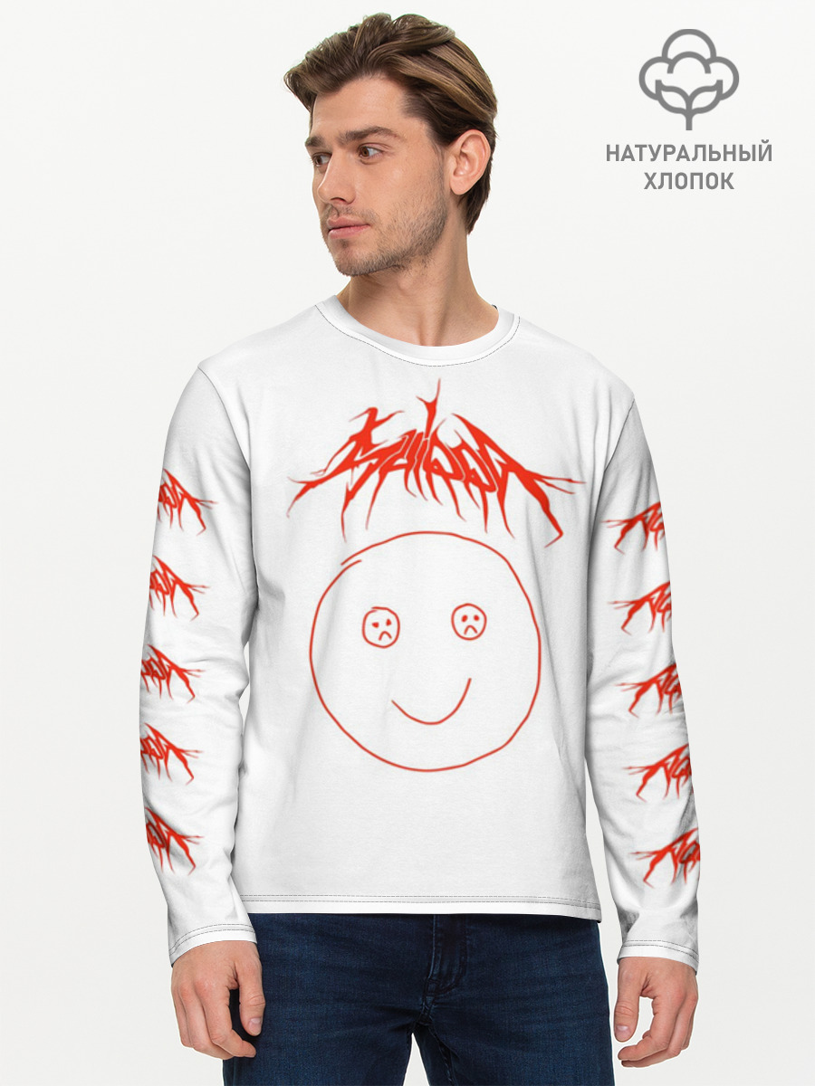 Лонгслив мужской из хлопка, 2XS