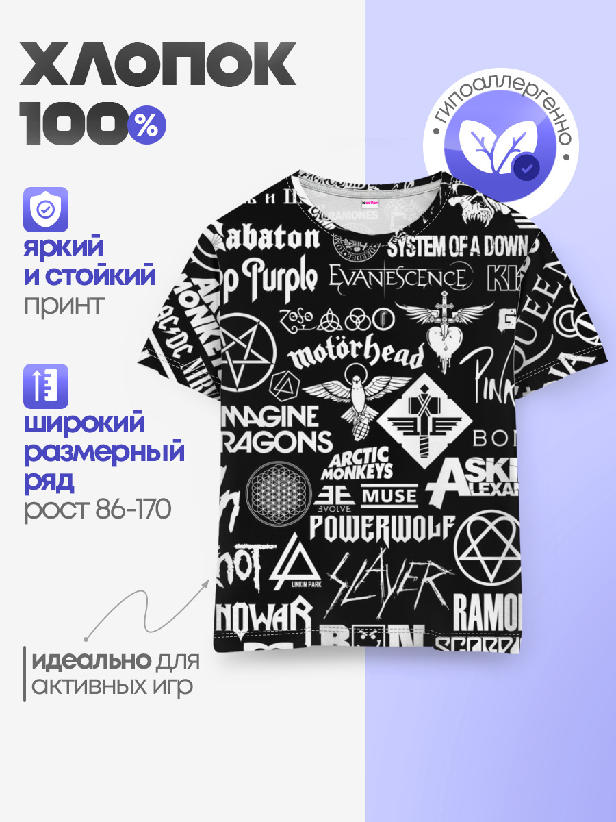 ЛОГОТИПЫ РОК ГРУПП