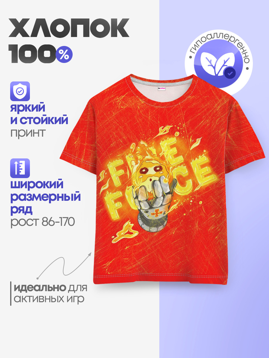 Детская базовая футболка