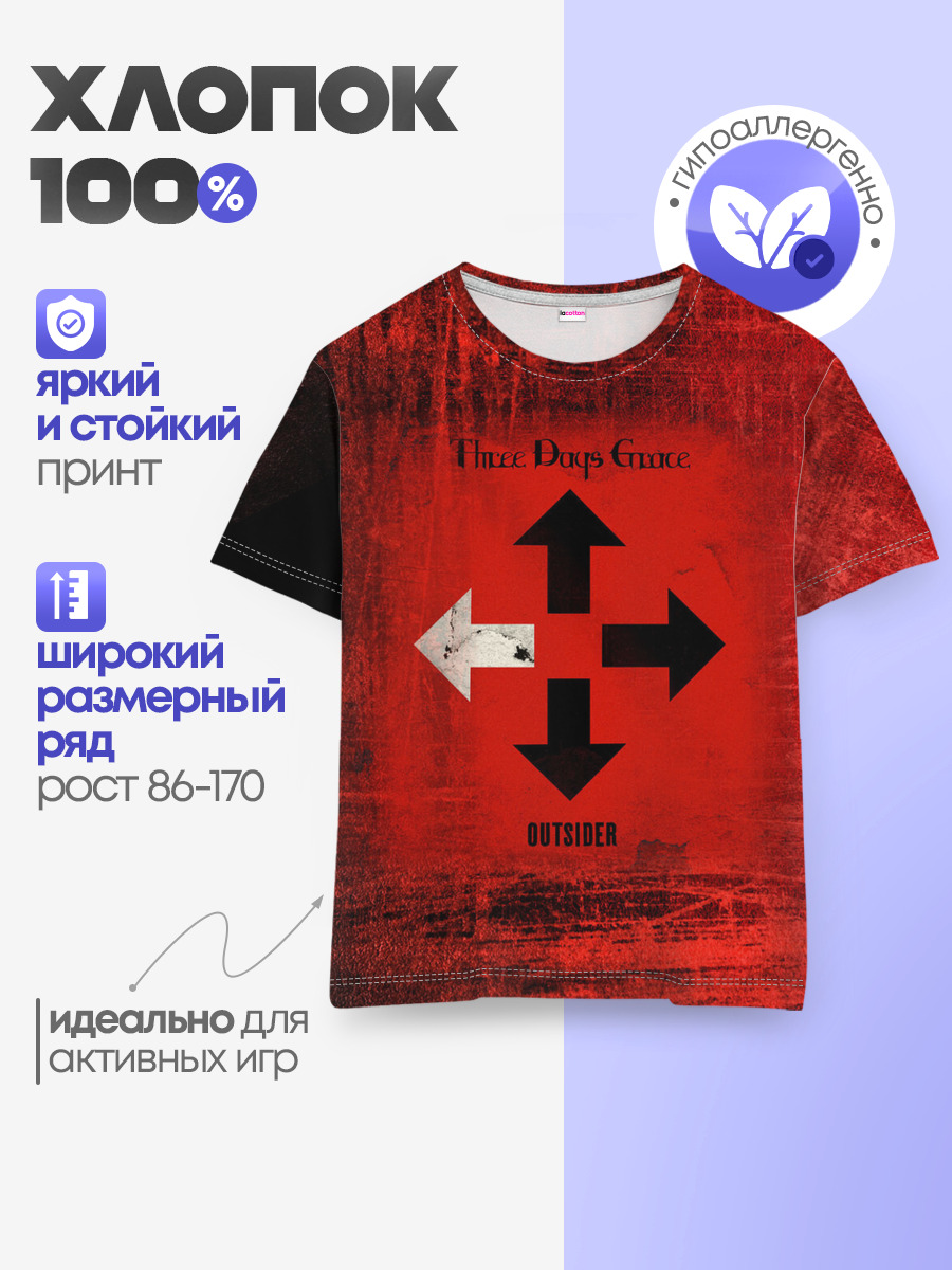 Детская базовая футболка