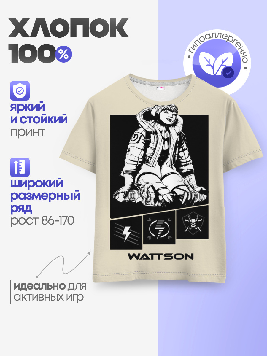 Детская базовая футболка