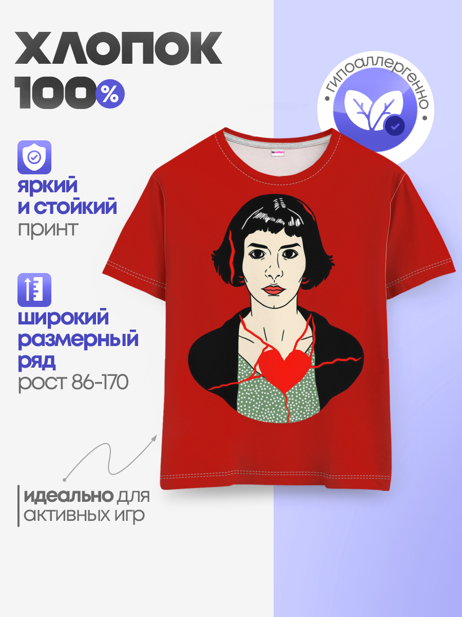Детская базовая футболка