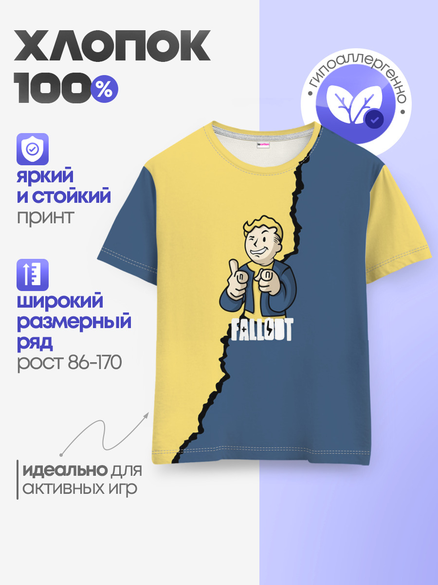 Fallout logo boy
