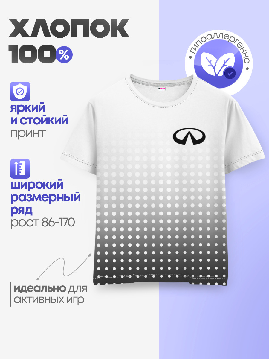 Детская базовая футболка