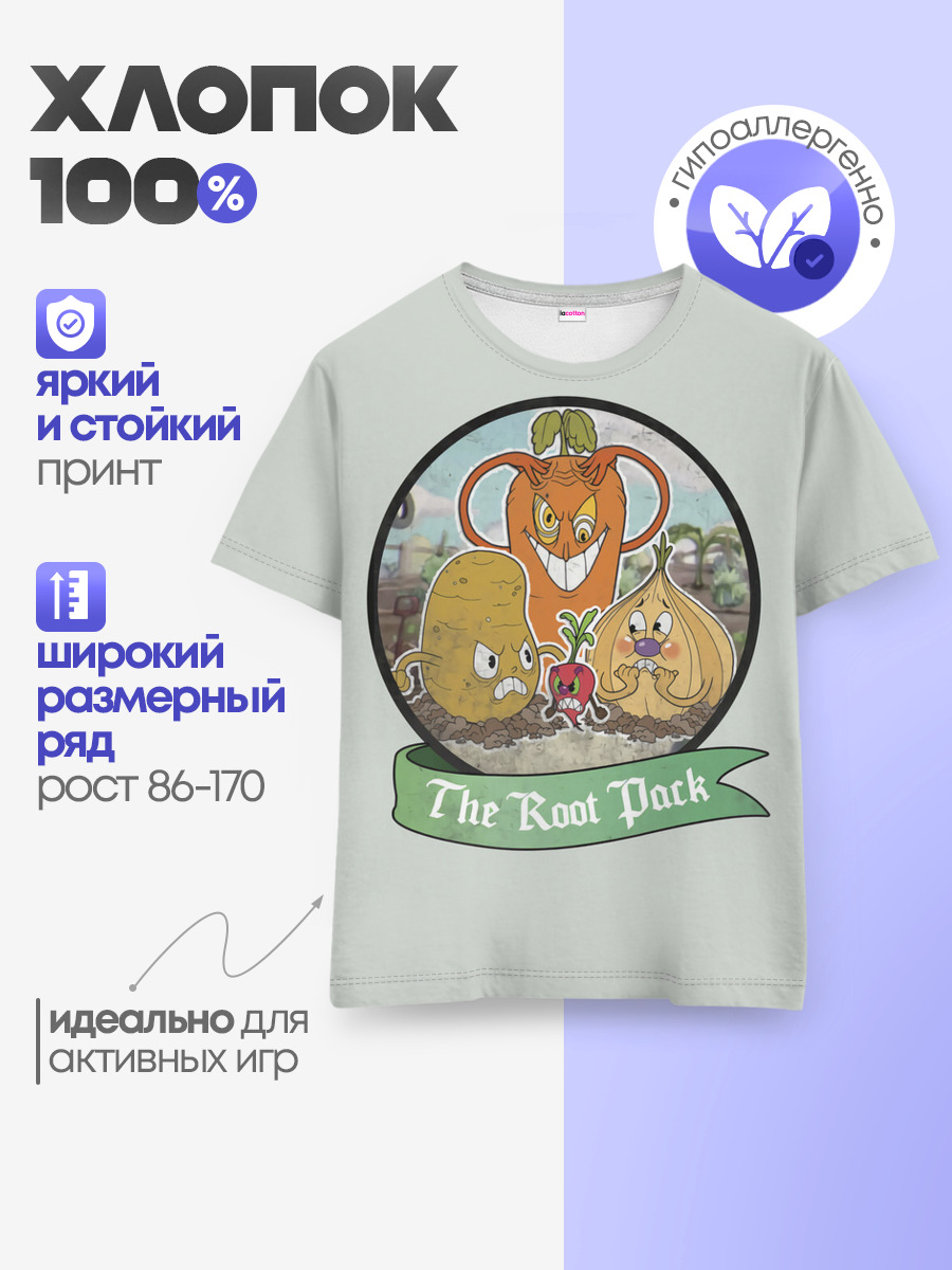 Детская базовая футболка