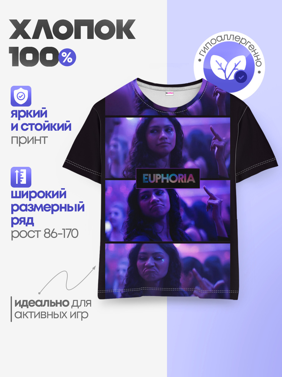 Детская базовая футболка