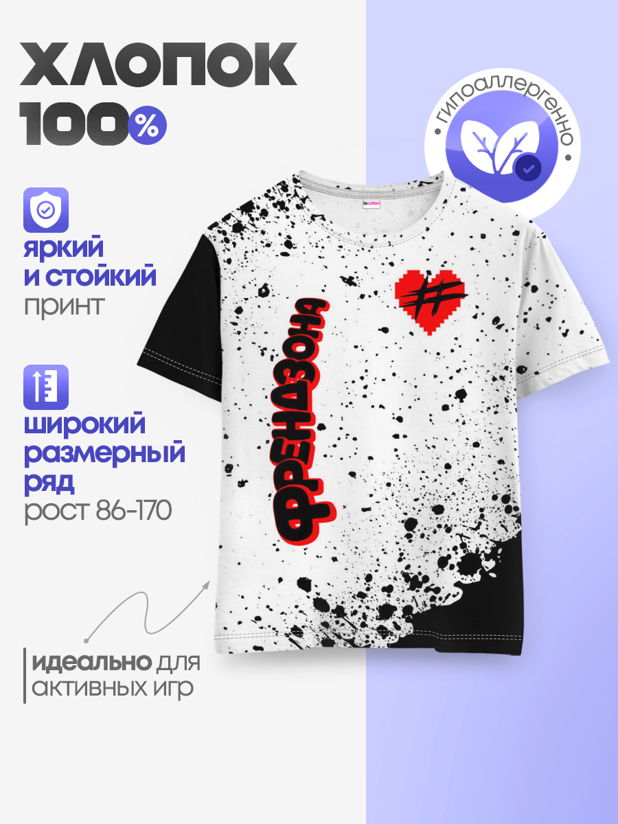 Детская базовая футболка