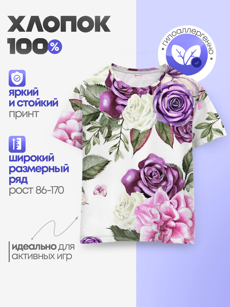 Детская базовая футболка