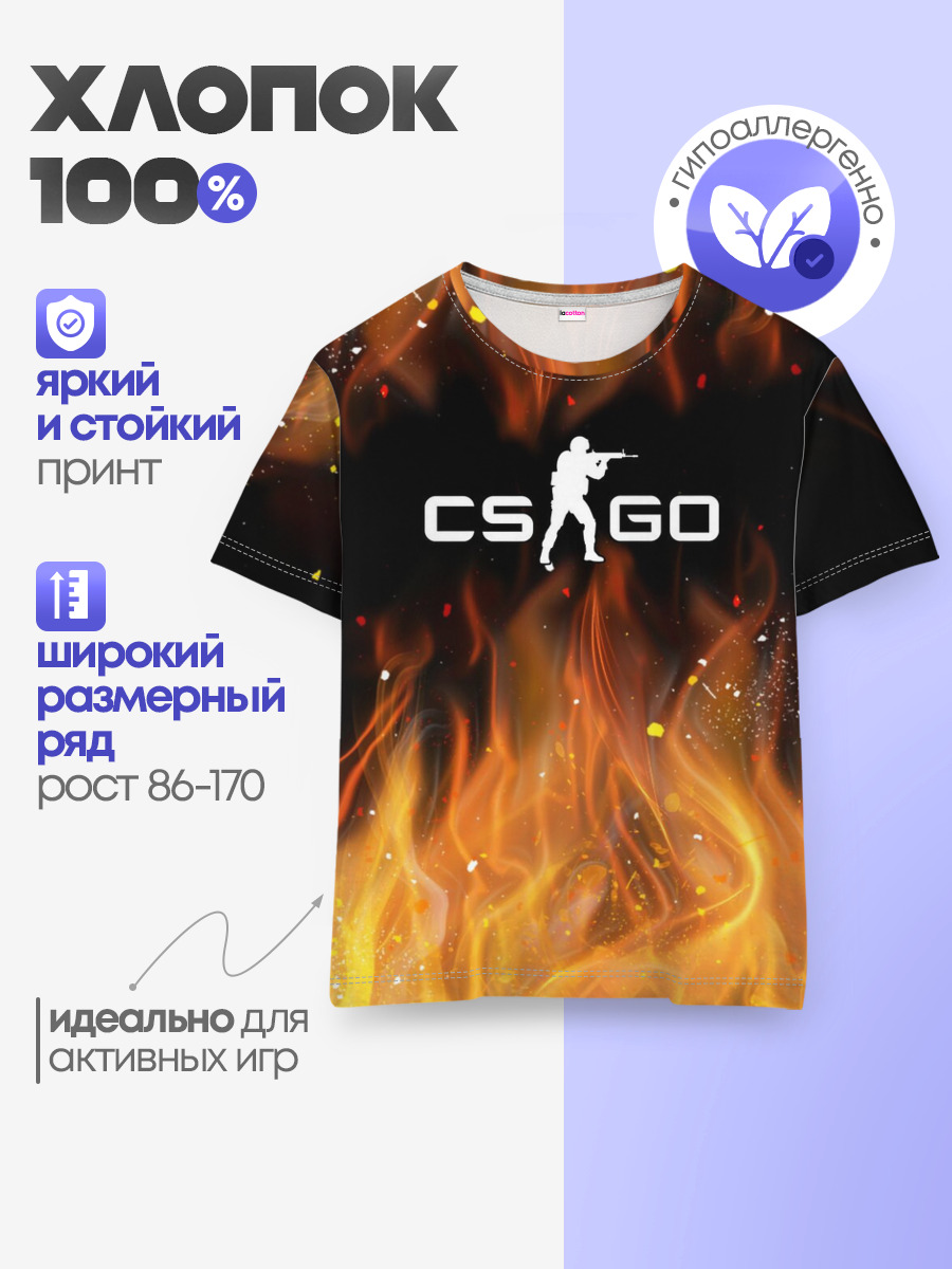 Детская базовая футболка