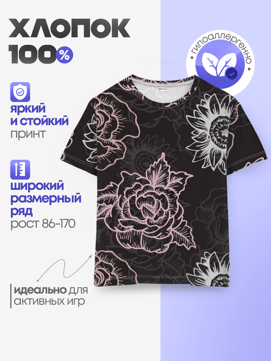 Детская базовая футболка