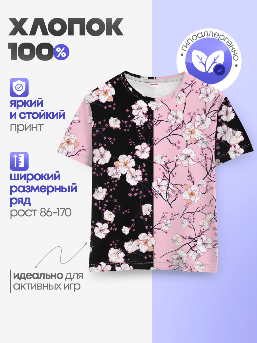 Детская базовая футболка