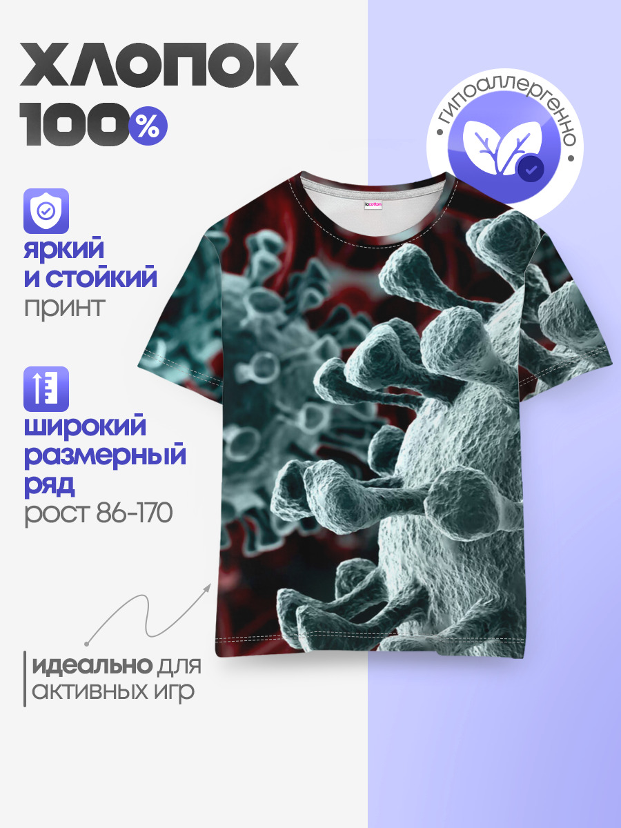 Детская базовая футболка