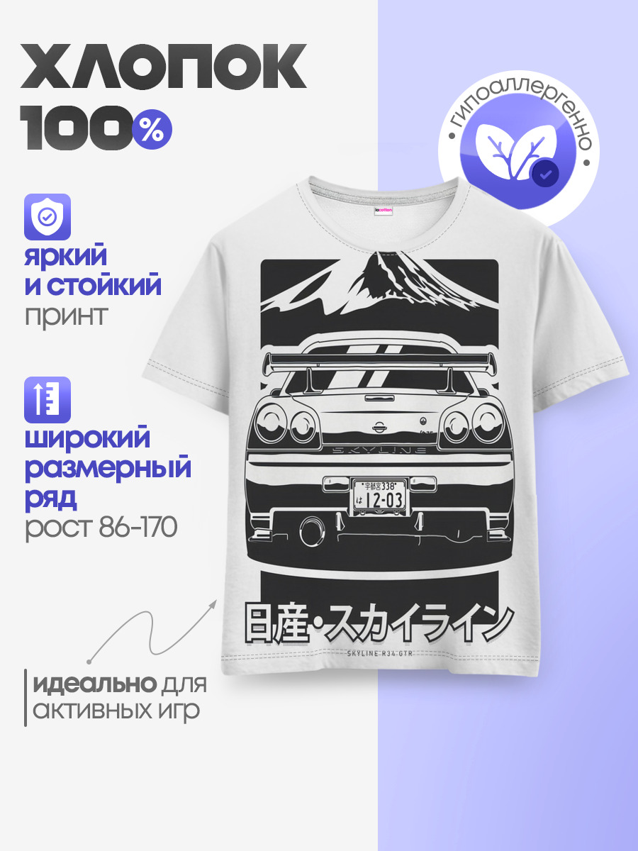 Детская базовая футболка