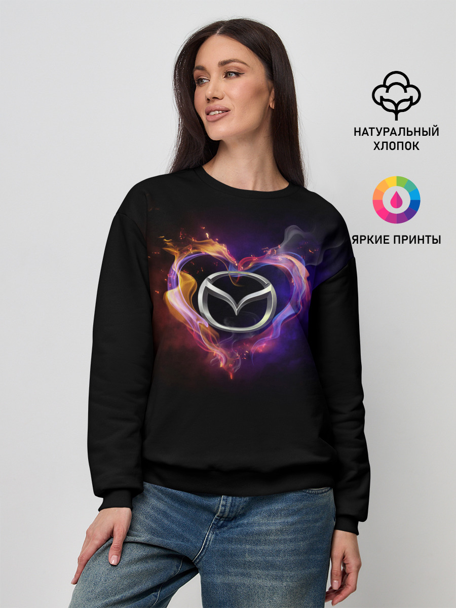 Mazda — Женский свитшот