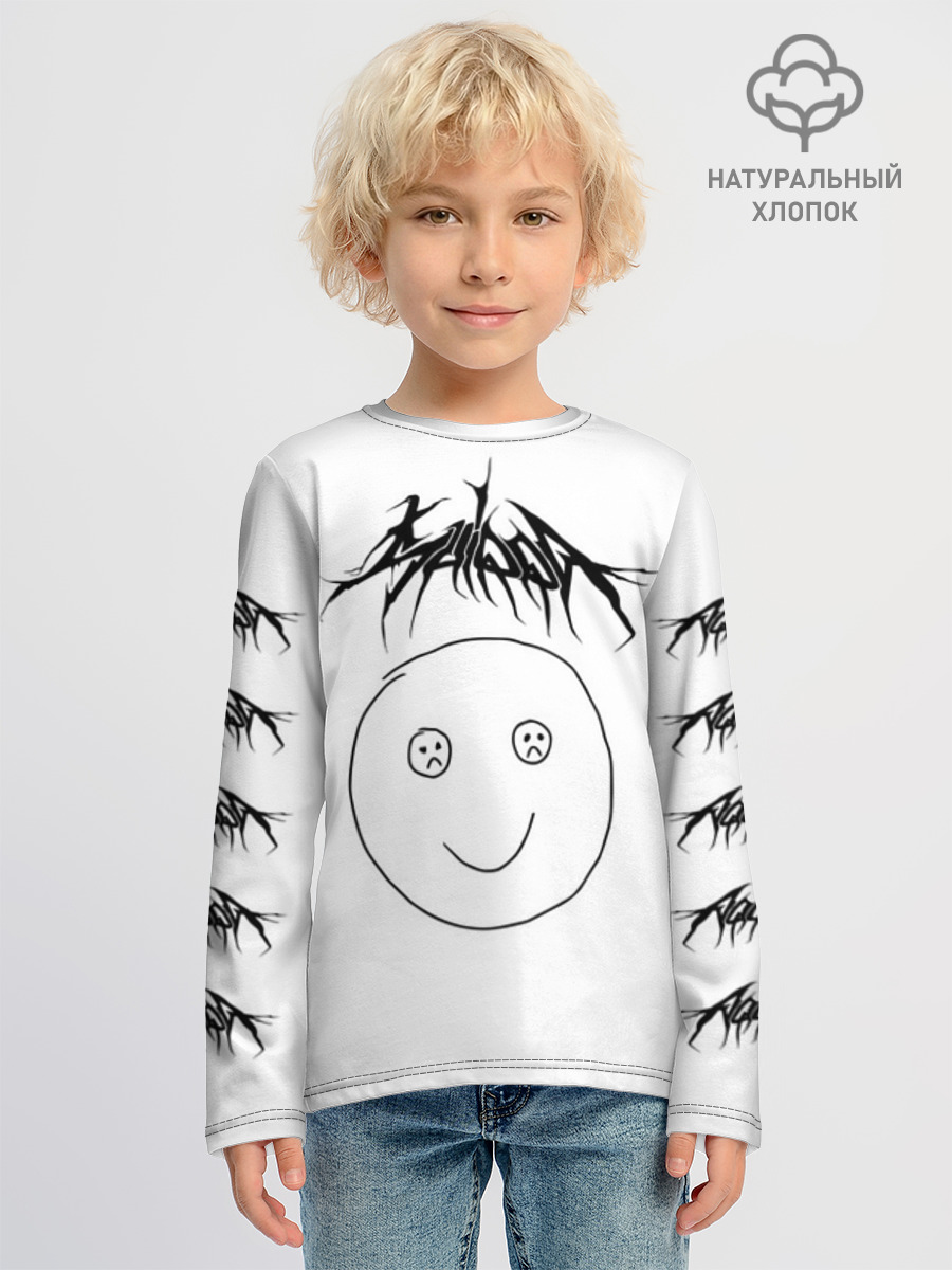 Лонгслив детский из хлопка, 86