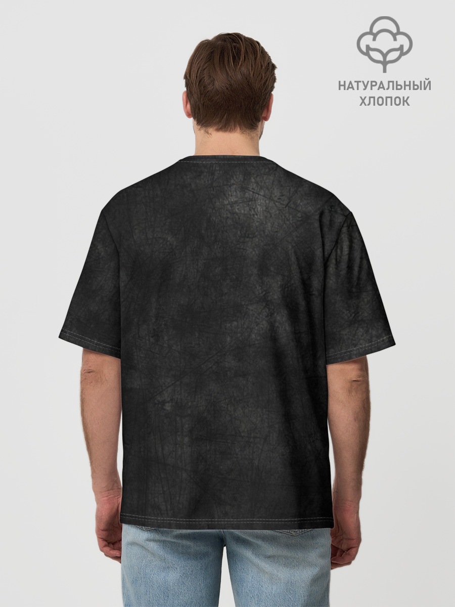 Футболка мужская оверсайз из хлопка, 3XS