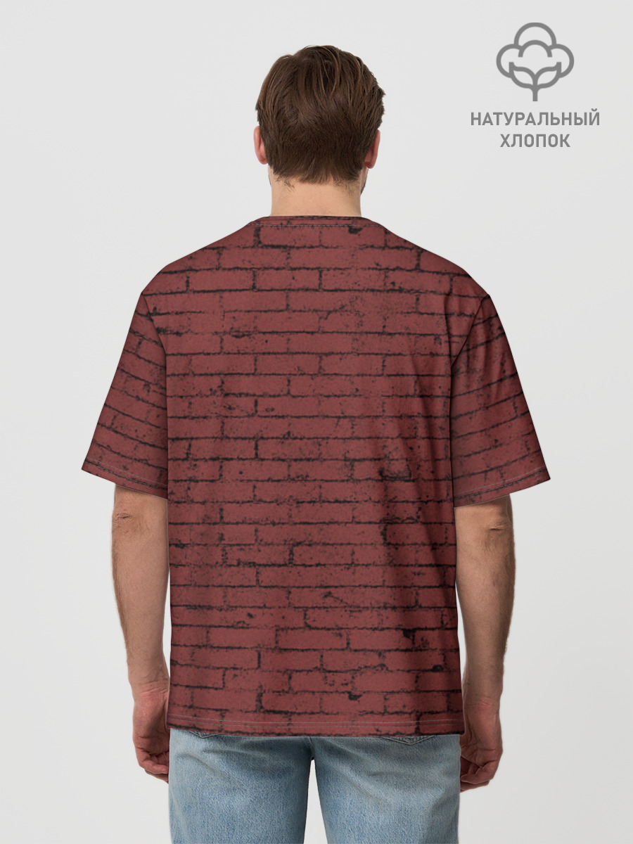 Футболка мужская оверсайз из хлопка, 3XS