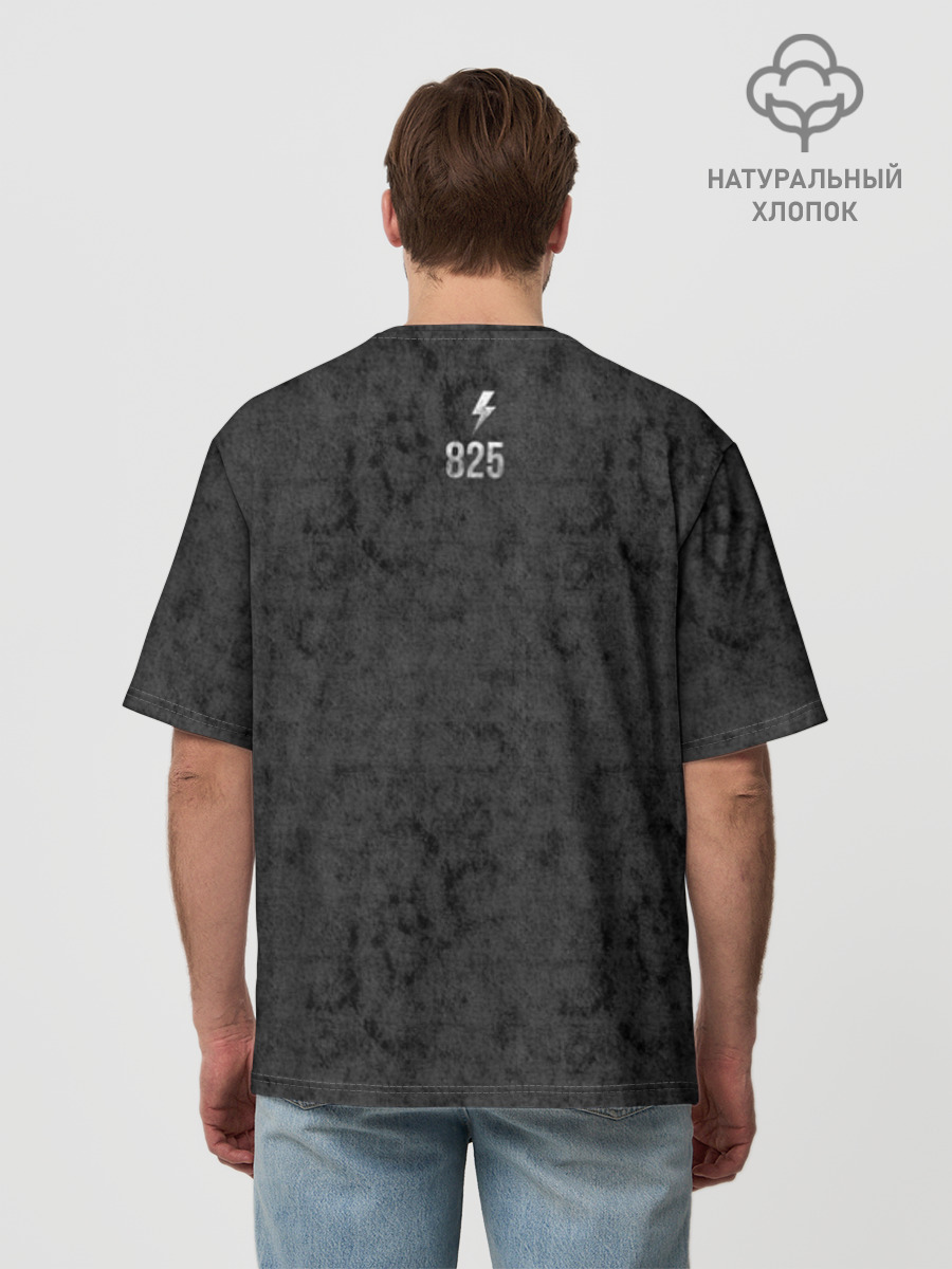 Футболка мужская оверсайз из хлопка, 3XS