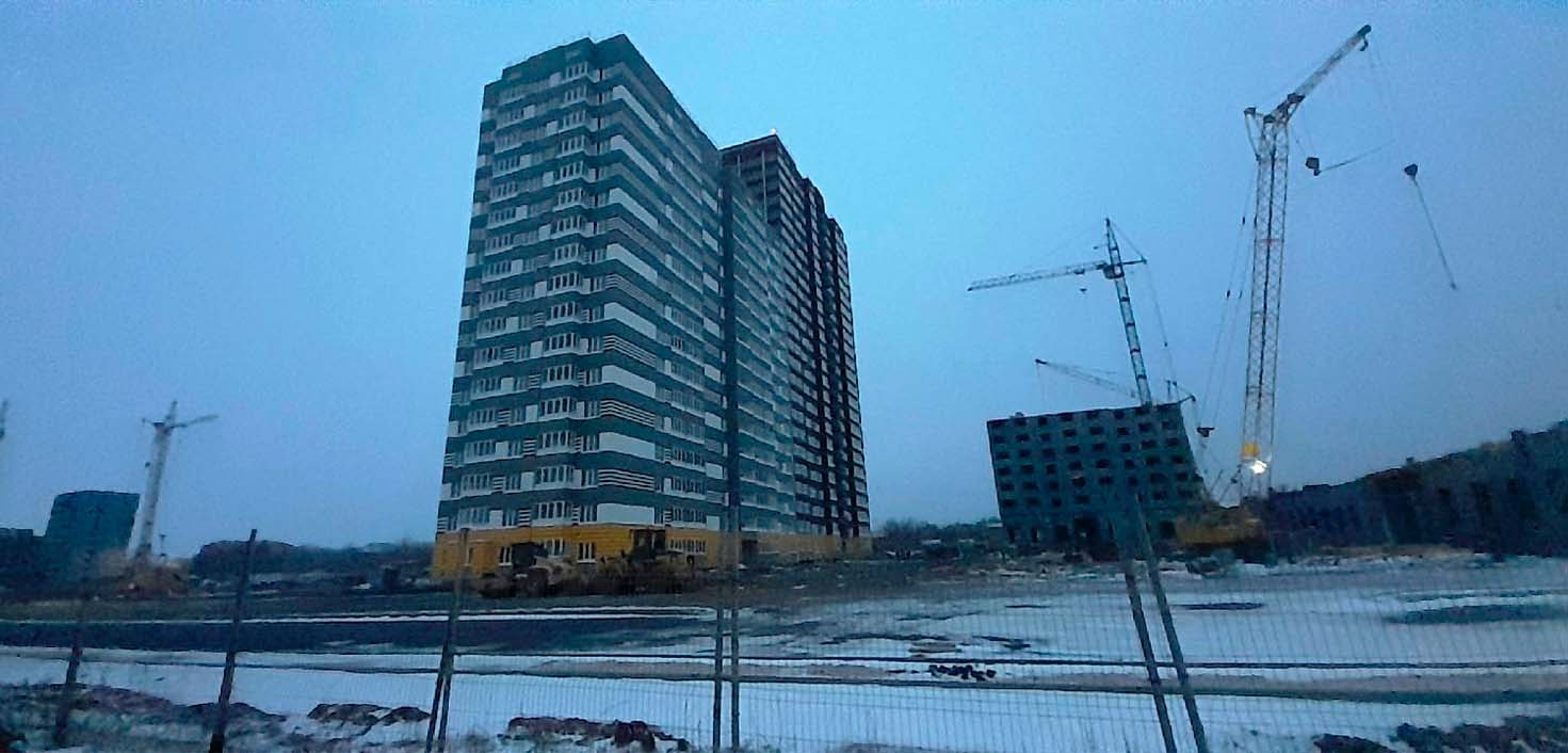 Ход строительства